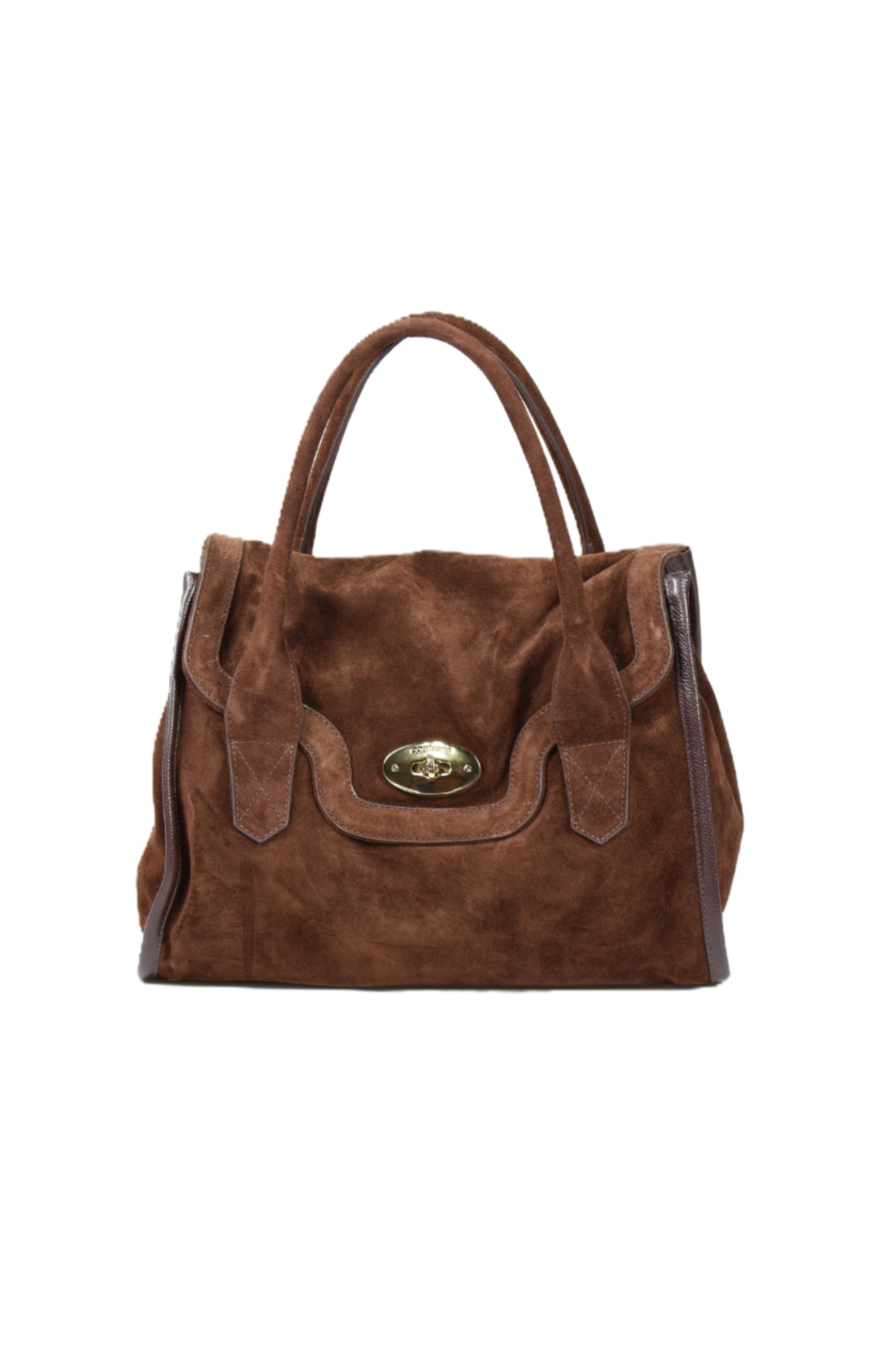 Bolsa Nekka Medium Camurça Chocolate