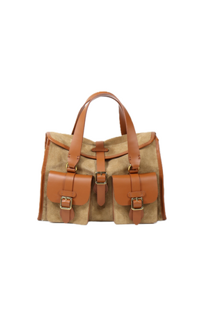 Bolsa Olivia Camurça Nude