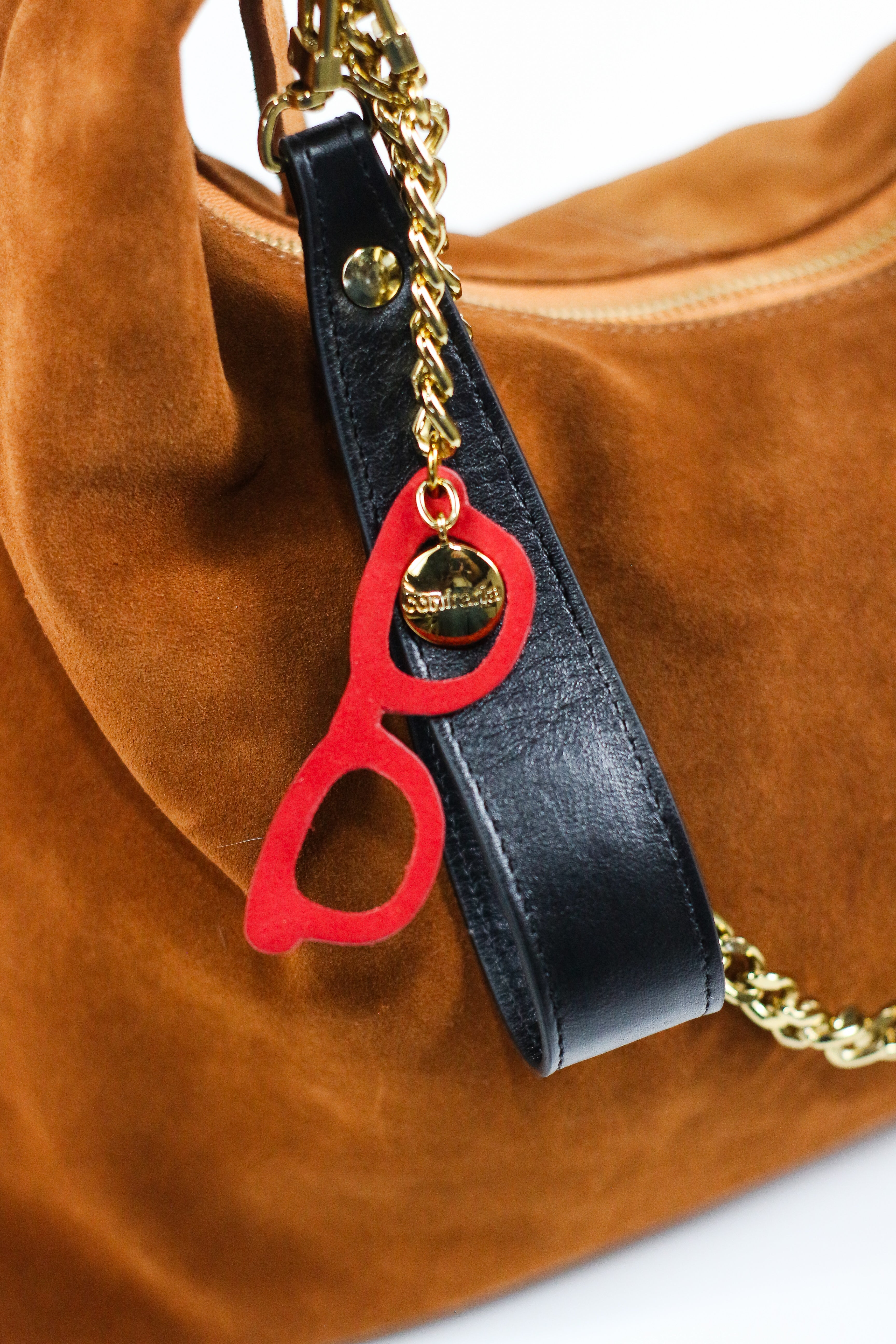 Hobo Bag Camurça Camel