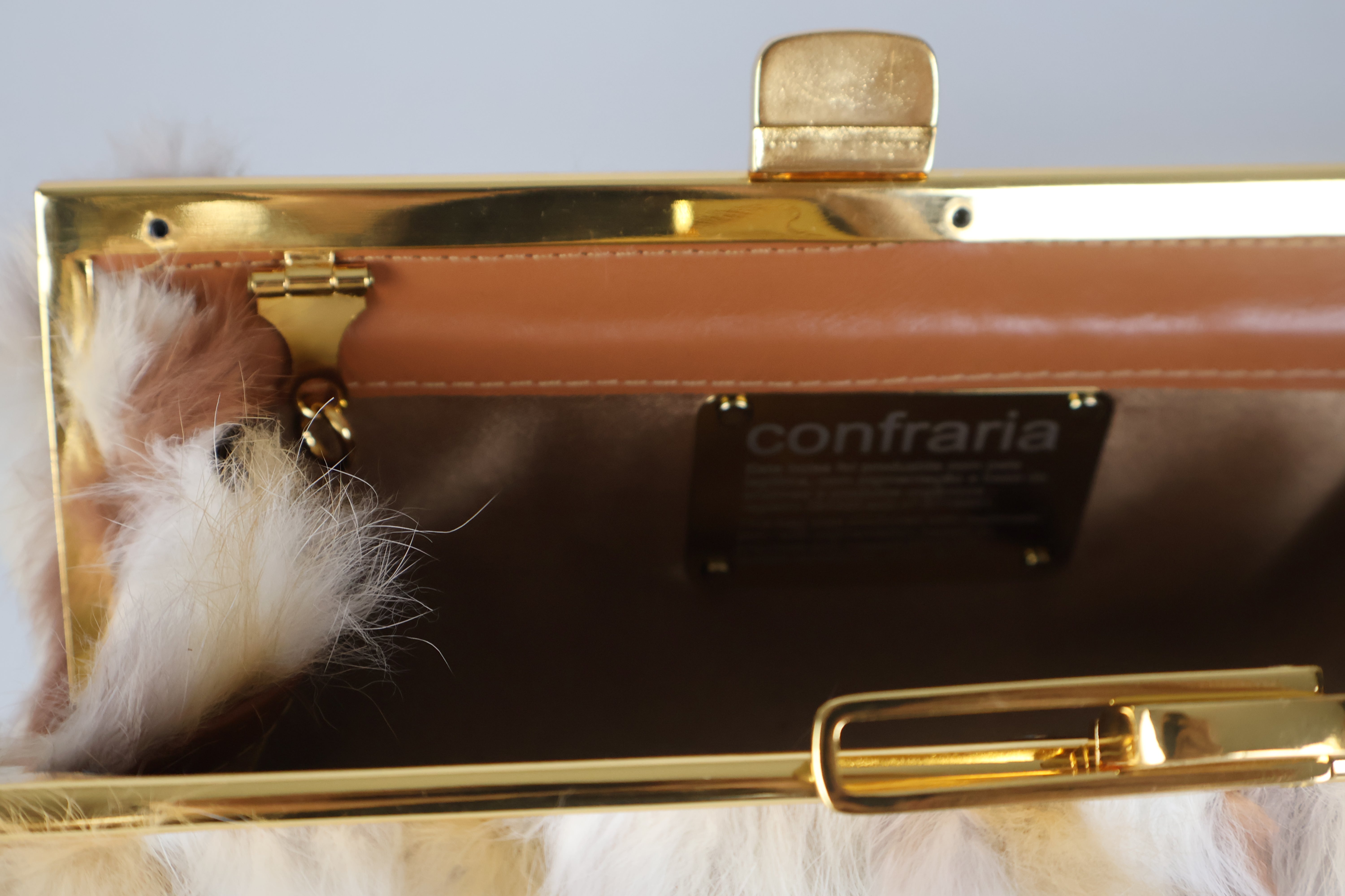 Clutch Nuit Pêlo Nude & Mel