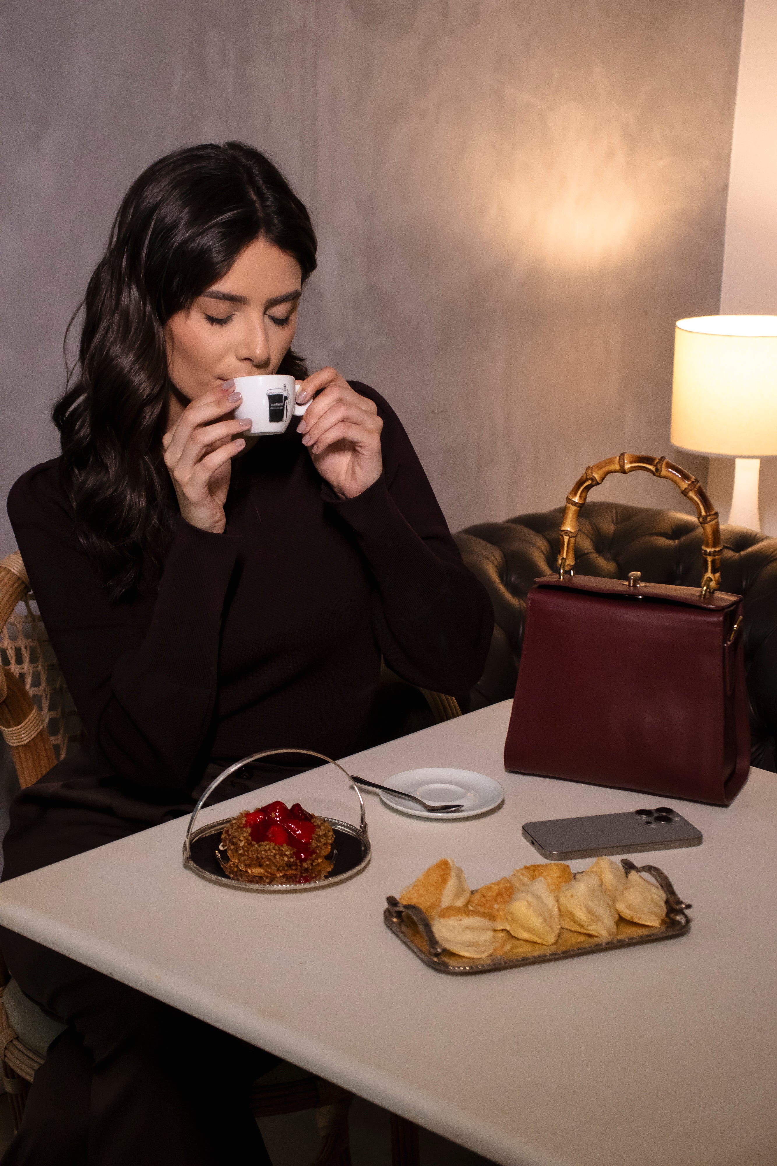 Bolsa Grace Burgundy