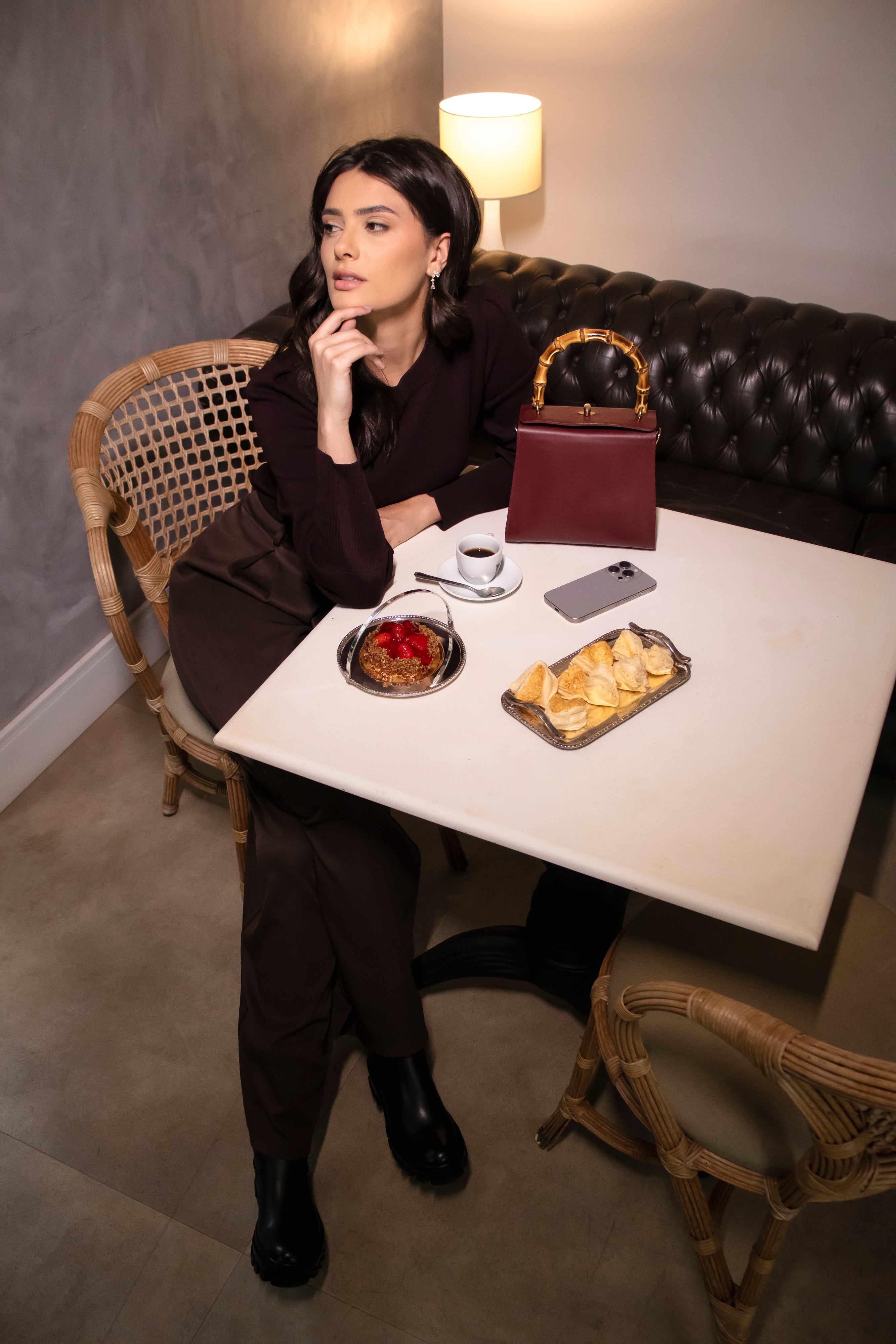 Bolsa Grace Burgundy