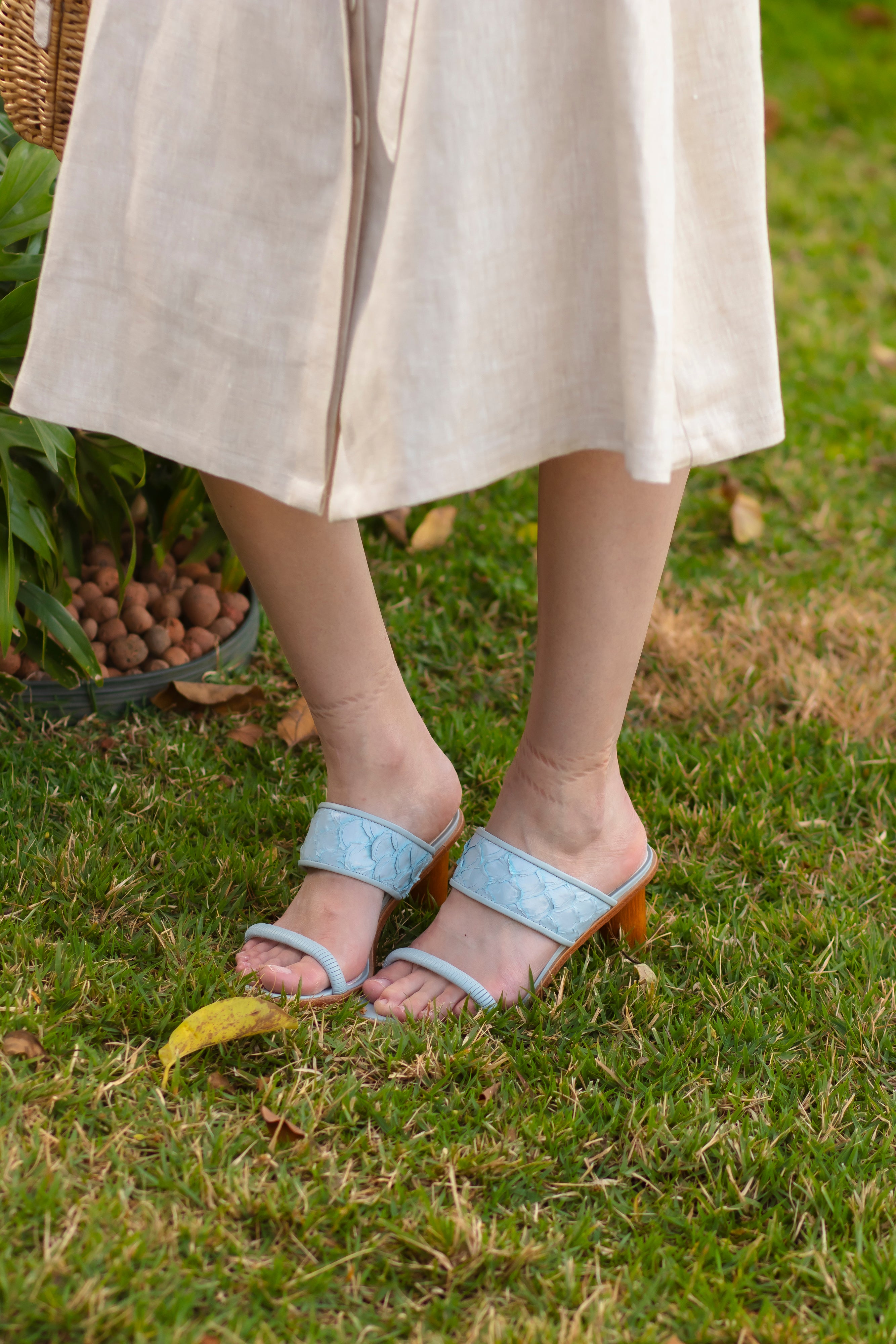 Sandália Santorini Céu