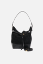Bolsa Aspen Camurça Preta